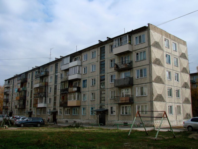 Панельный пятиэтажный дом