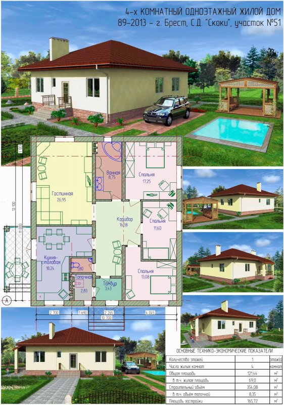 Планировка комнаты