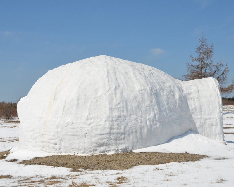 Жилища из снега