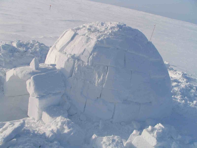 Снежная Хижина иглу