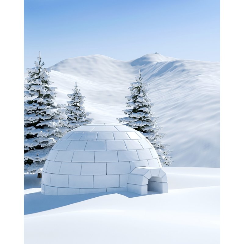 Igloo Alaska башня