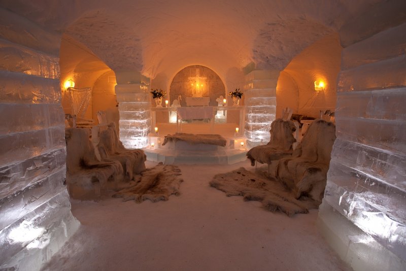 Отель "Sorrisniva Igloo Hotel" Норвегия. Местонахождение