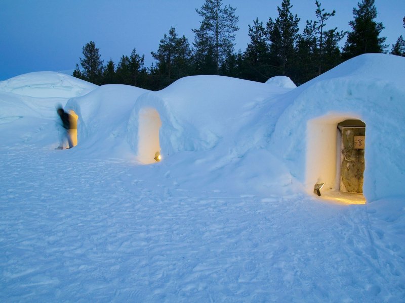 Отель Kakslauttanen Финляндия Мауна