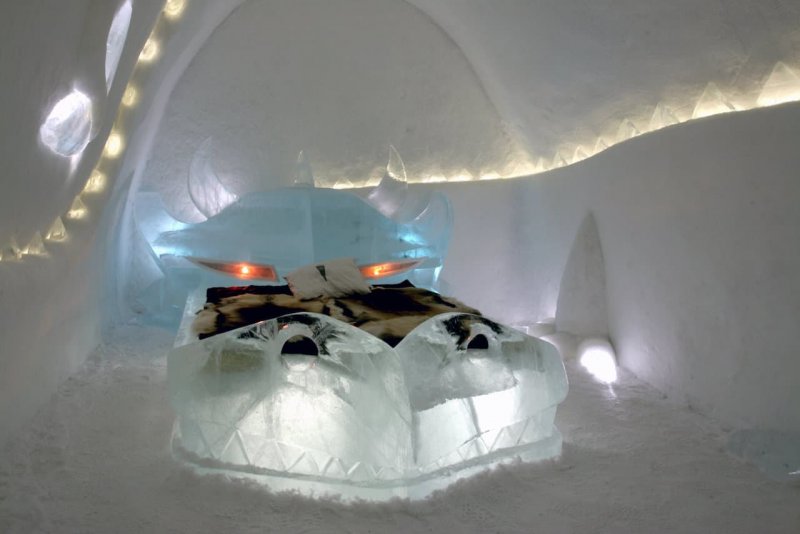 Отель «the Ice Hotel» (Швеция, Юккасъярви)