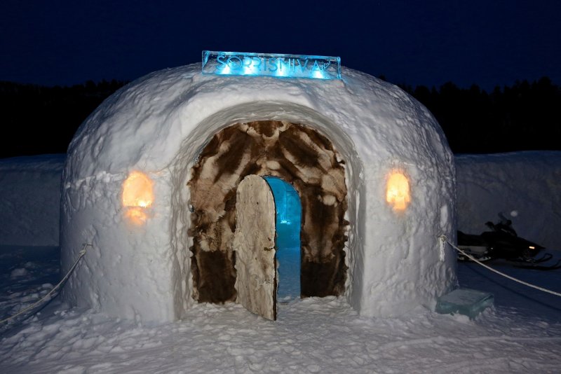 Sorrisniva Igloo Hotel, Норвегия