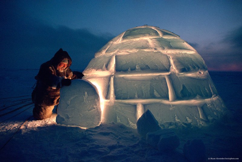 Igloo Alaska башня