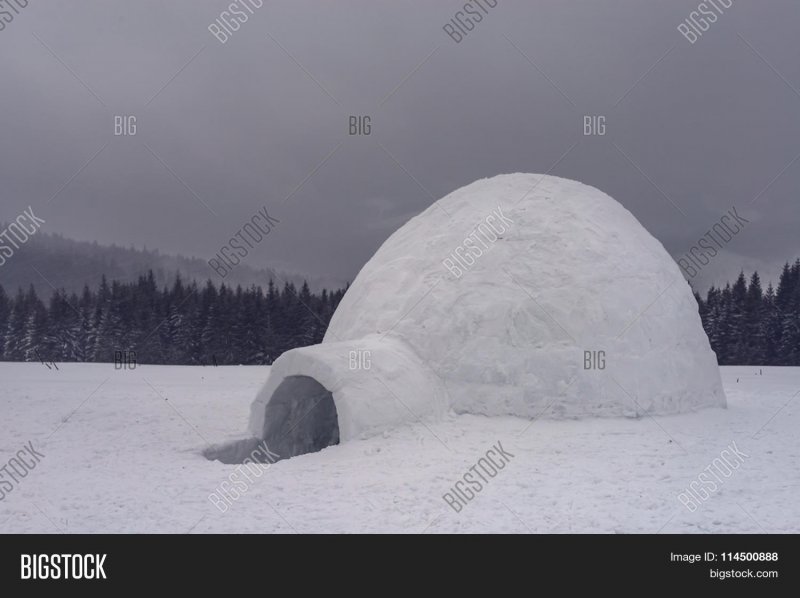 Нож эскимосов Снеговой иглу