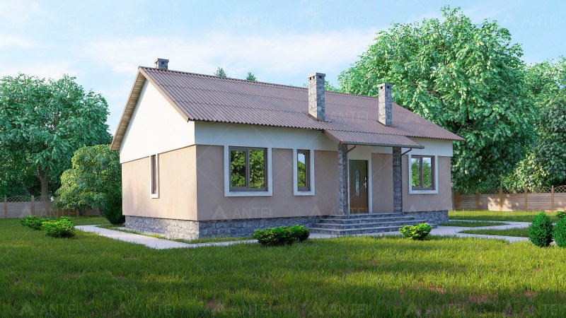 Дома из сибита проекты одноэтажных домов