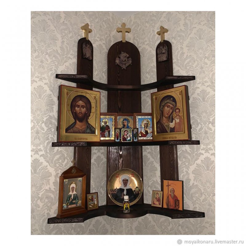 Иконостасы из дерева для дома