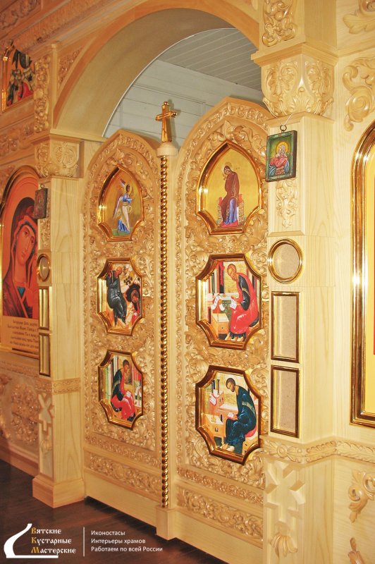 Царские врата храмов Ярославля