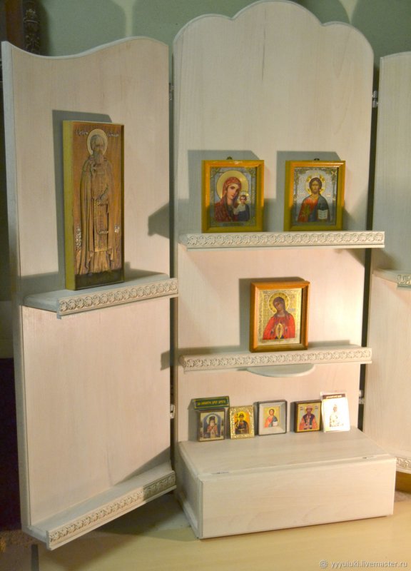 Угловые полки иконостас