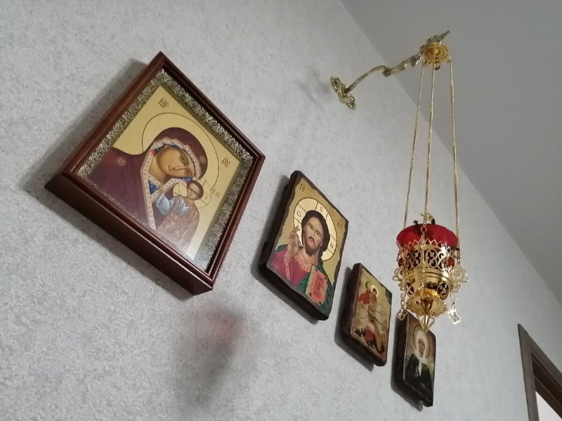 Обои для расположения икон
