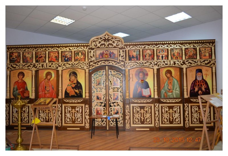 Напечатанный иконостас