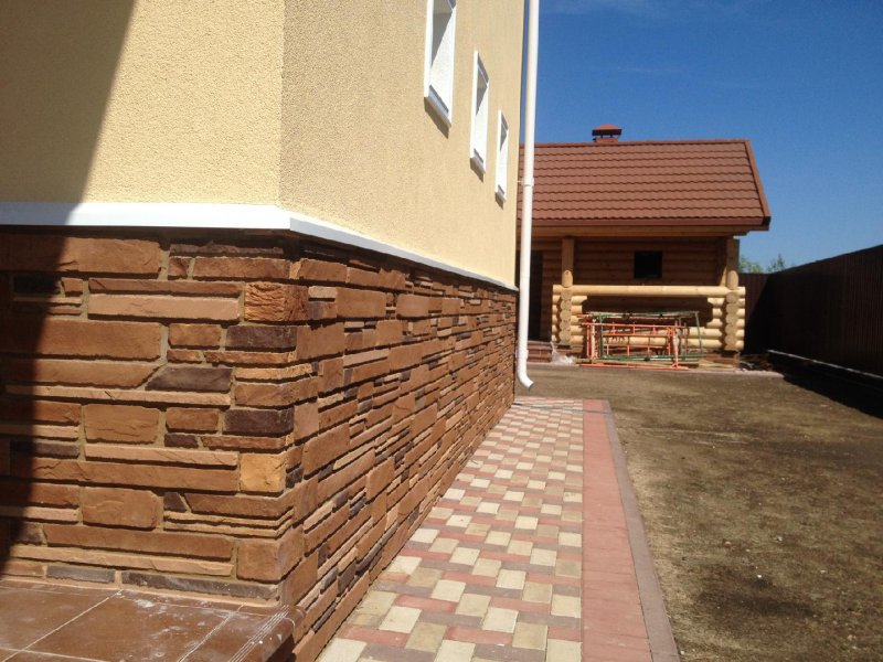 Архитектурный камень цоколь