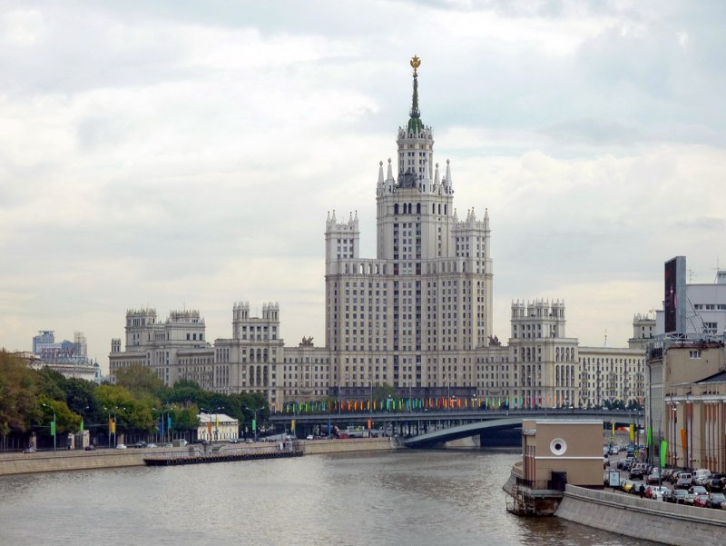 Сталинские высотки в Москве