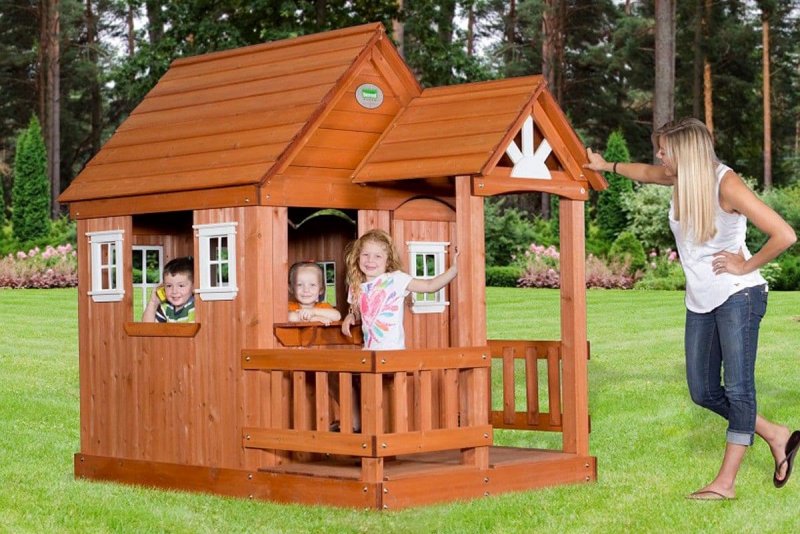 Детские домики из дерева