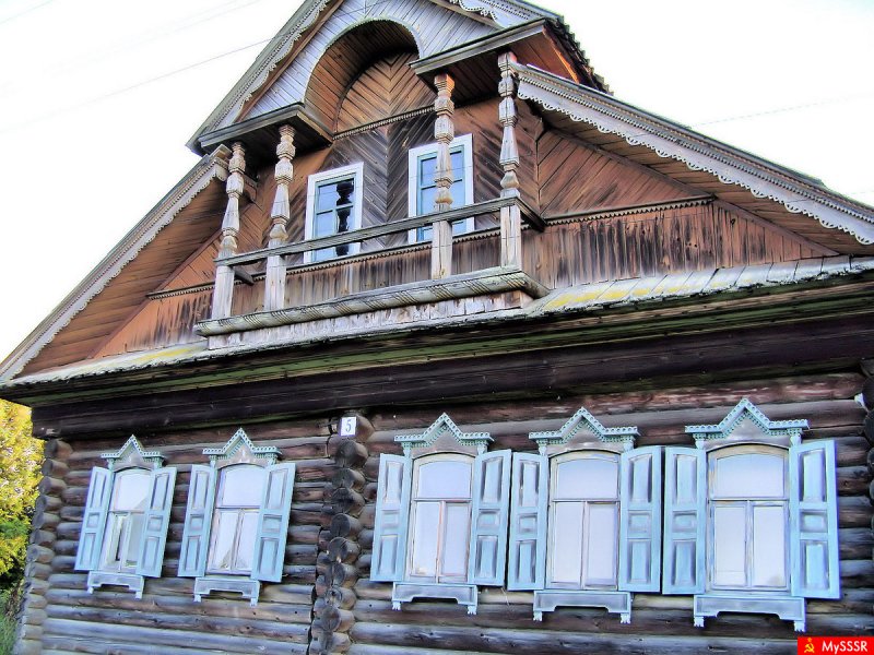 Нижегородская область Павлово дом с мезонином