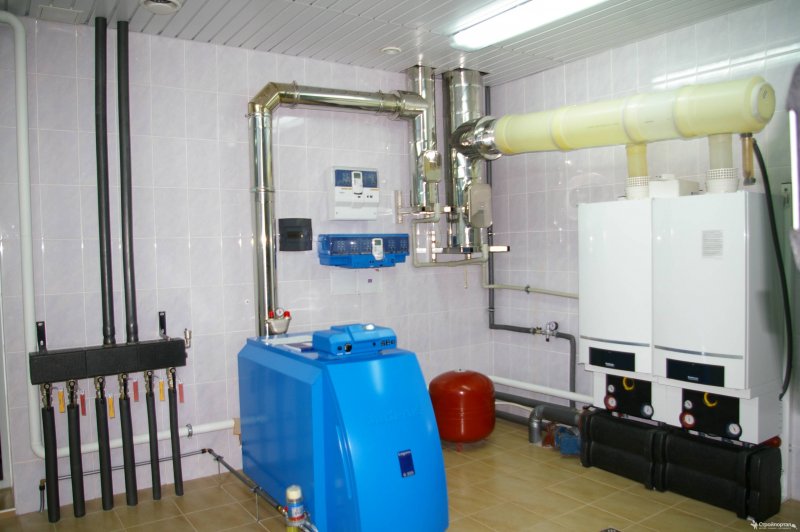 Газовая котельная 30квт в частном доме