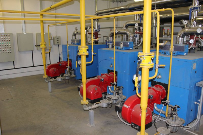 Внутренний газопровод котельной