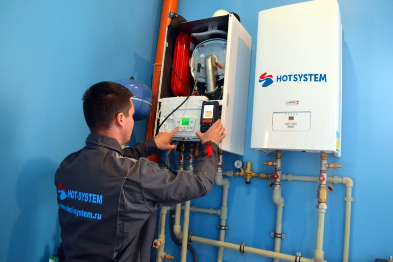 Монтаж газового отопления