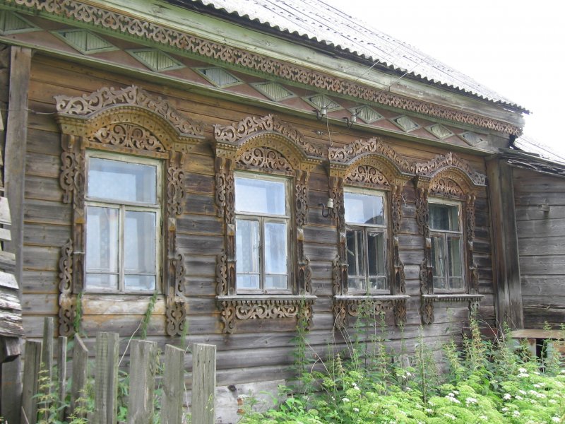 Наличники старых домов