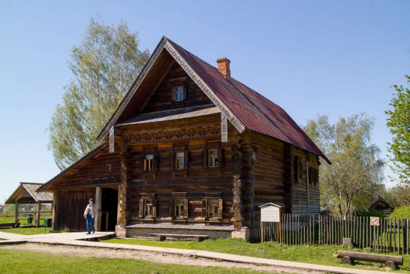Музей деревянного зодчества Суздаль дом крестьянина середняка