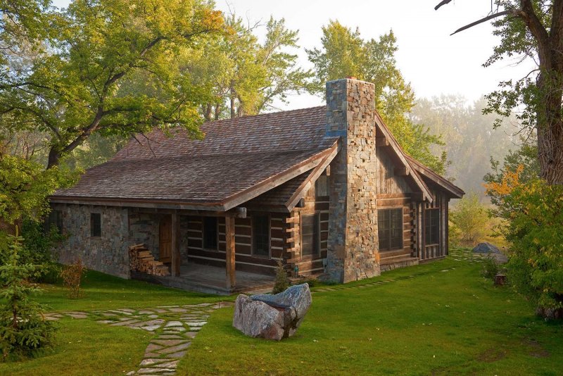 Американский охотничий домик