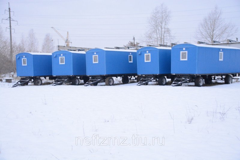 Жилой вагон пг445а (колесный)