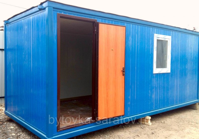 Блок-контейнер, металлический, 6000х2450х2600мм,