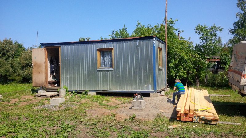 Вагончик для дачи