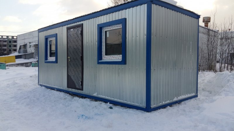 Блок-контейнер «распашонка» 6х2,4х2,5 (ДХШХВ)