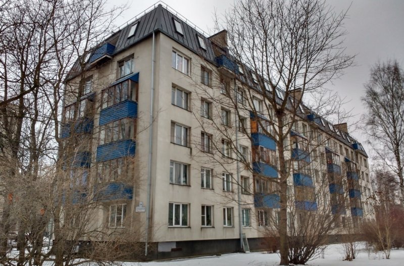 Отреставрированные хрущевки в Санкт-Петербурге