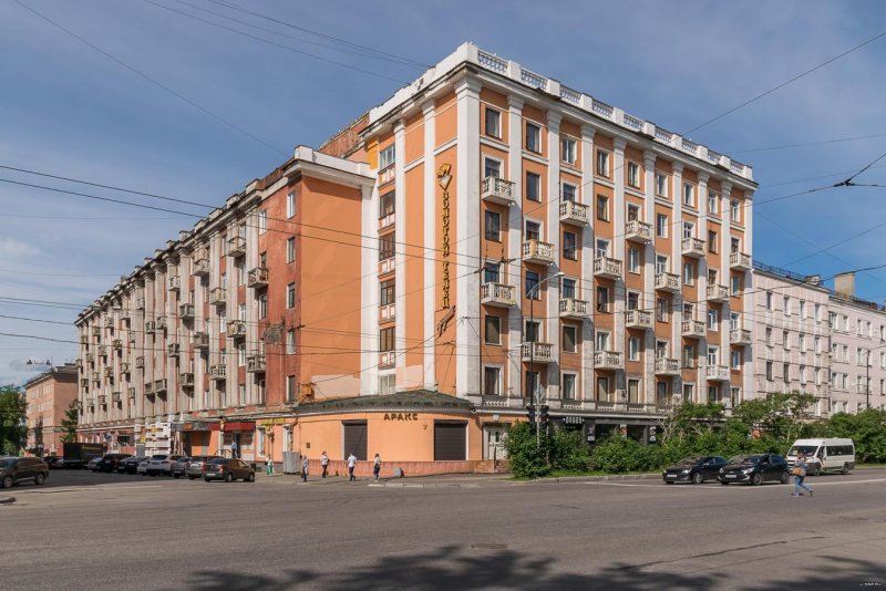 Иваново проспект Ленина сталинки