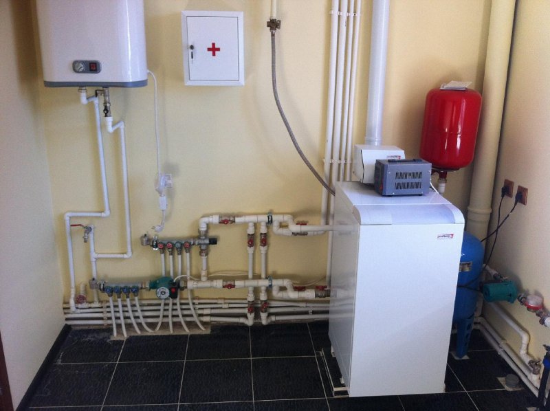Обвязка 2 котлов Protherm