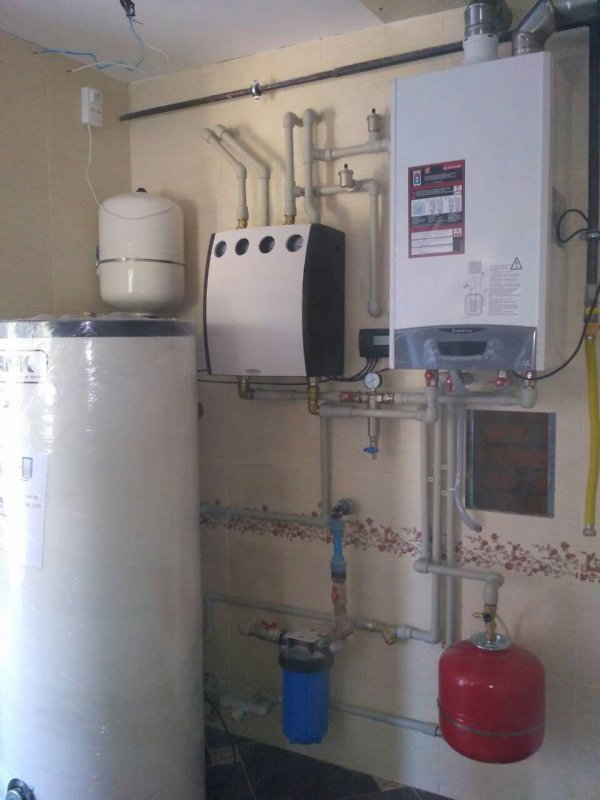 Обвязка котла Protherm 40 с гидравлической стрелкой