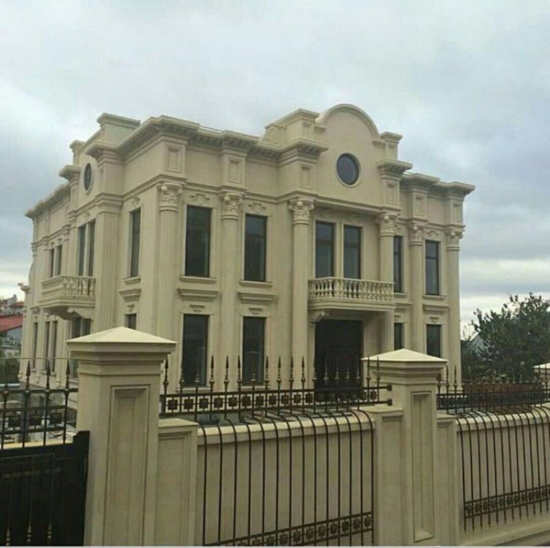 Красивые крыши домов в Дагестане
