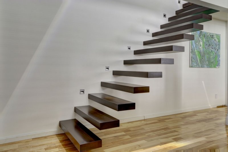Corian Design White лестница
