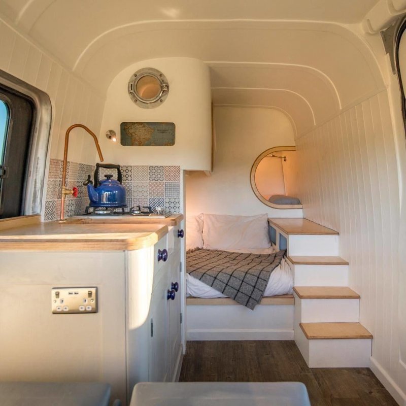 Mercedes Sprinter Camper van Interior