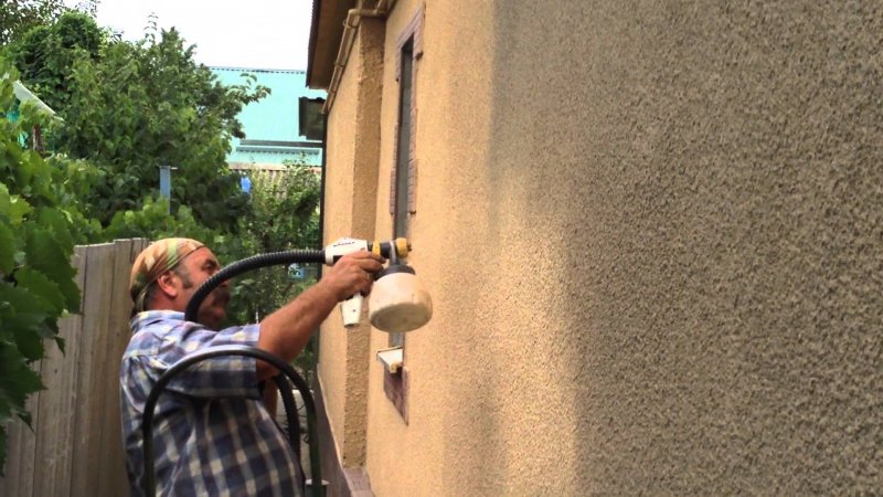 Уличная штукатурка для стен