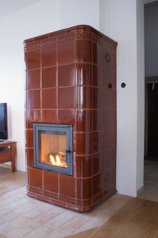 Печь кирпичная дровяная голландка