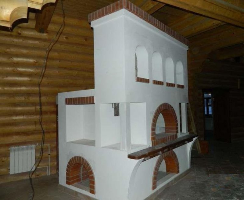 Современные русские печи с лежанкой