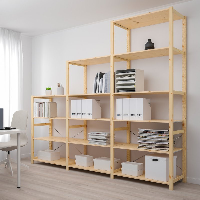 Стеллажи Ивар икеа ikea