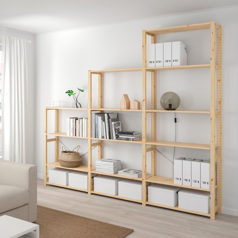 Ikea стеллаж Ивар