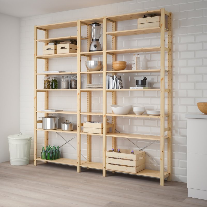 Стеллажи Ивар икеа ikea