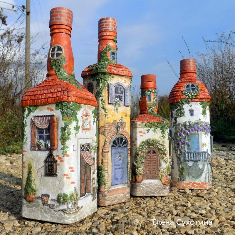 Декоративные бутылки