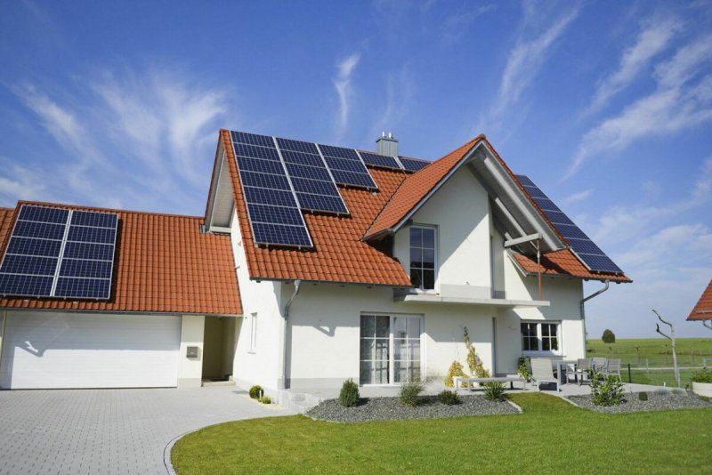 Solar Panel House