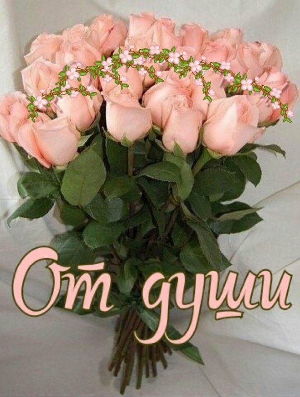 Нежно розовые розы букет