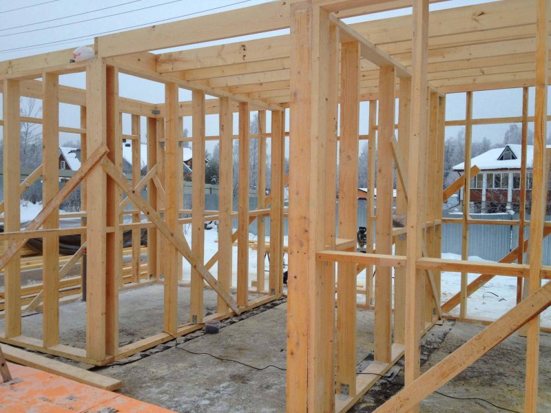Каркасный дома Timber frame
