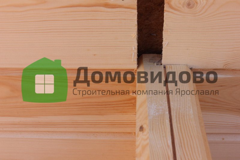 Баня из бруса 100х150 нагели