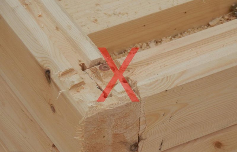 Тёплый угол из профилированного бруса 145×145